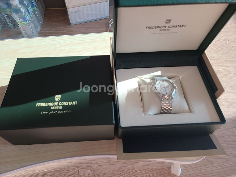 프레드릭콘스탄트 프콘 크로노 메탈시계 미사용--1