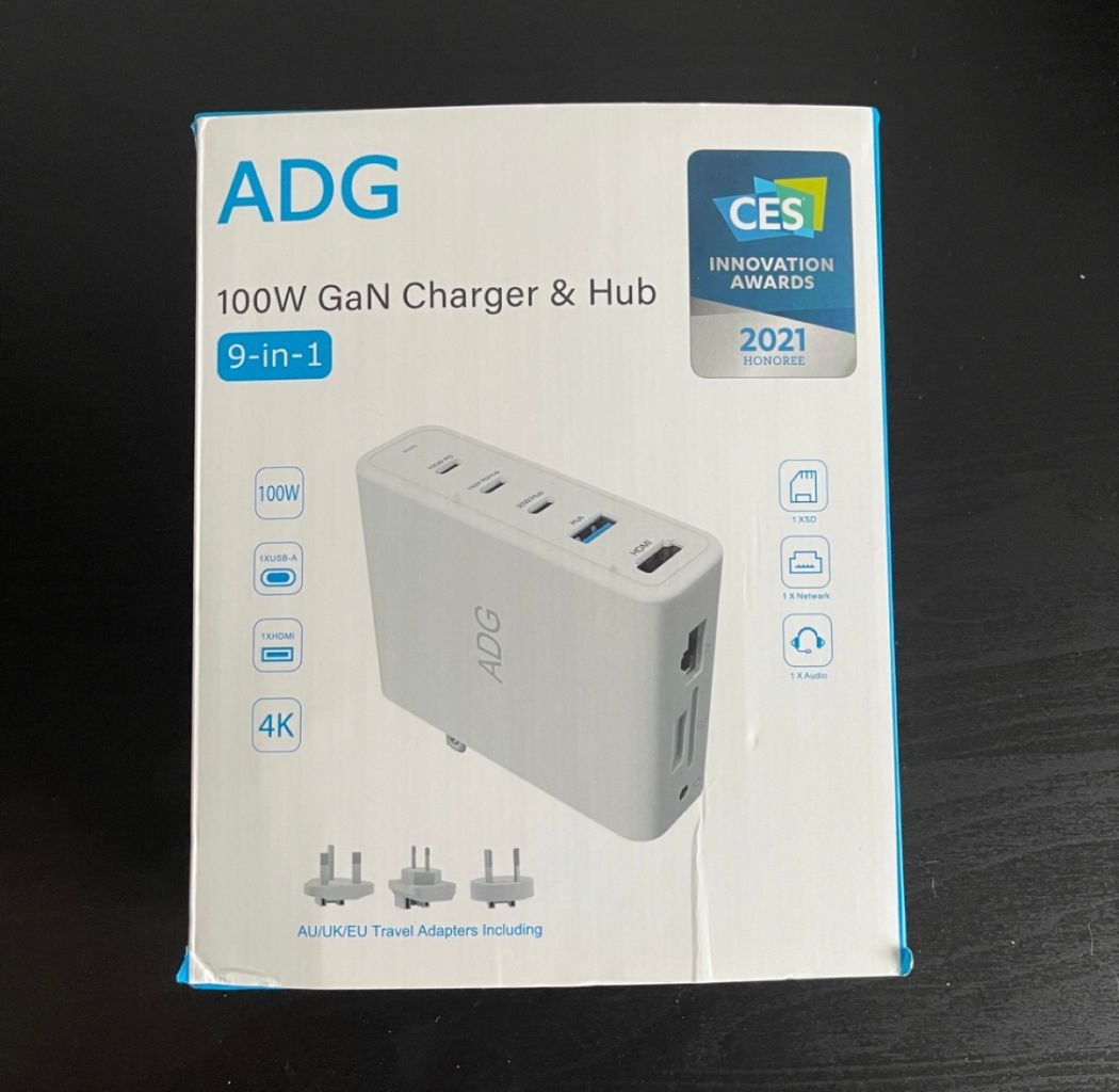 ADG 100W 9-in-1 GaN Charger and Hub