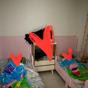 이케아 부숭에 길이조절 침대