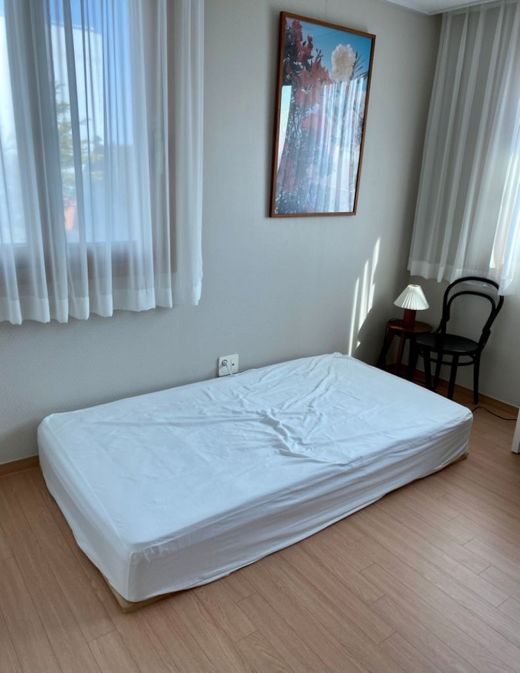 휴도 매트리스 + 핀란디아 삼나무깔판(방수커버포함)--1