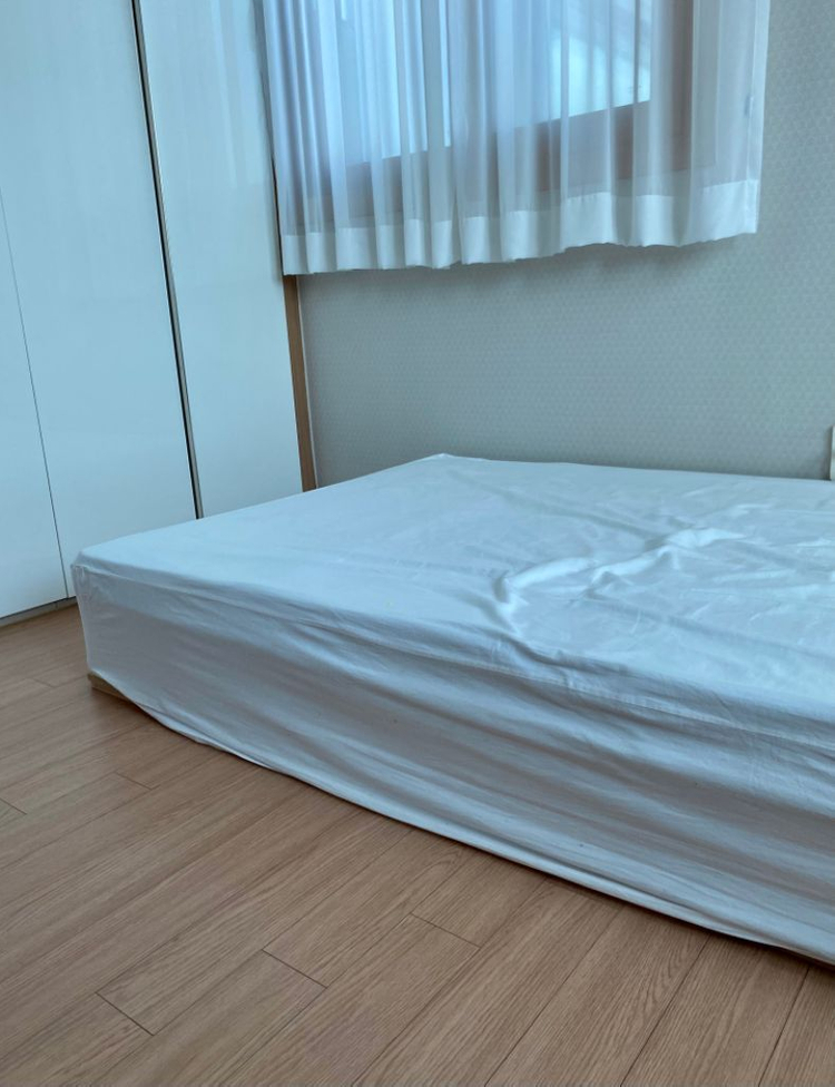 휴도 매트리스 + 핀란디아 삼나무깔판(방수커버포함)--3