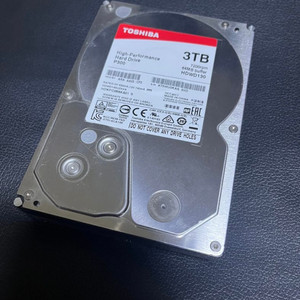 도시바 hdd 3tb