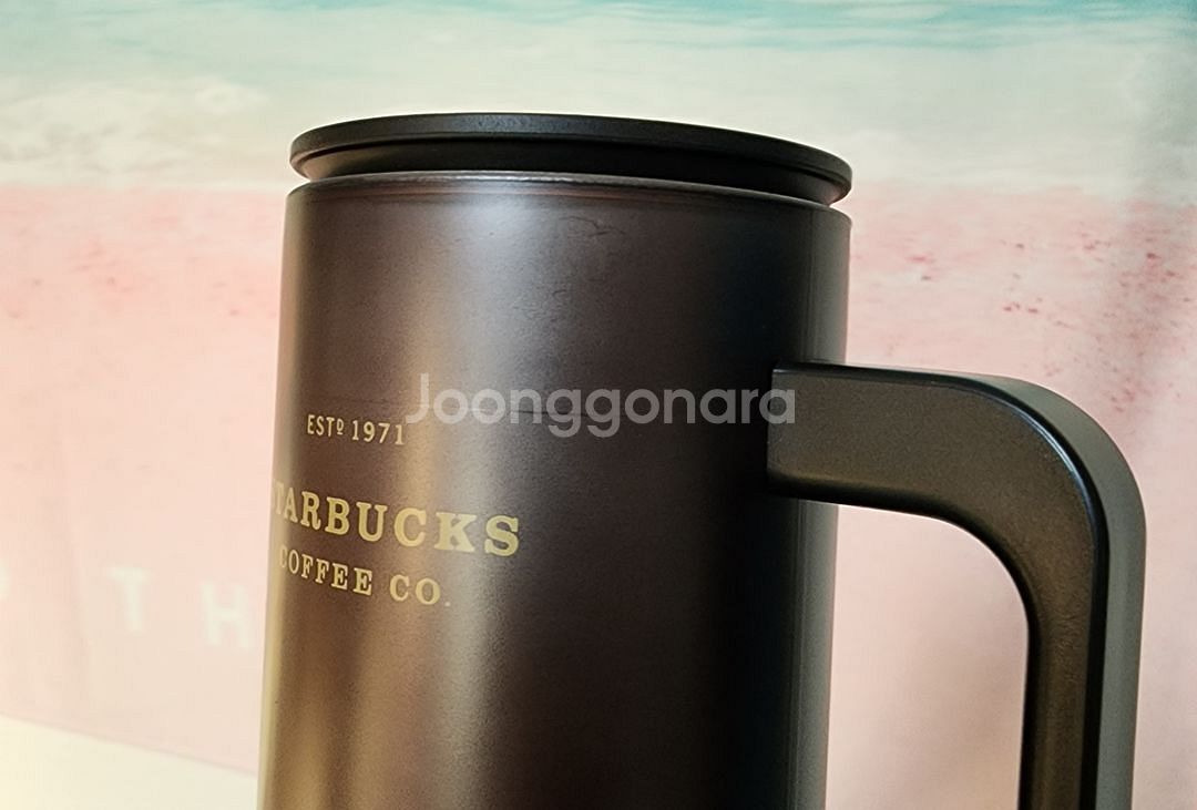 스타벅스 SS 블랙 헤리티지 뉴턴 텀블러--4