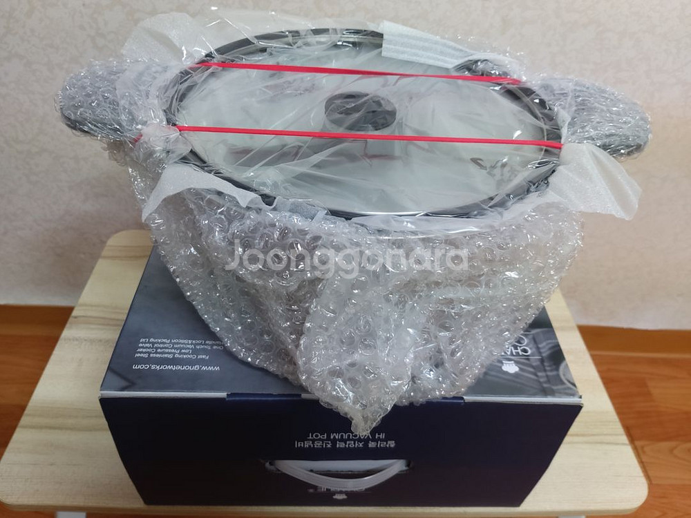 찰리쿡 저압력 진공냄비 26cm 미 사용 새 상품--1