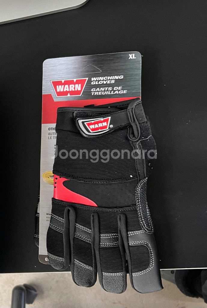 정품 warn 윈치 장갑 팝니다.--0