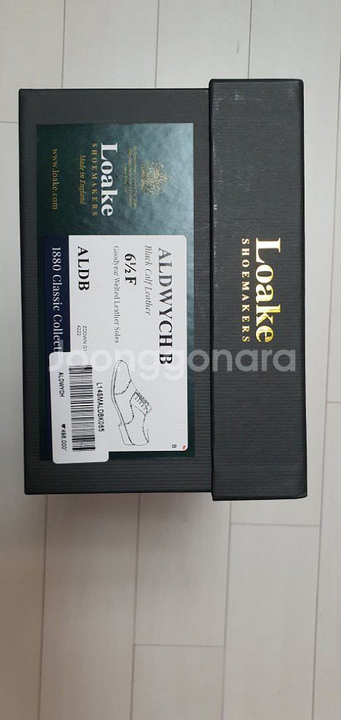 남자 예식 기본 구두 로크 알드위치 255mm 신상품--6