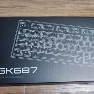 한성 GK687 기계식 키보드 황축 (유선)