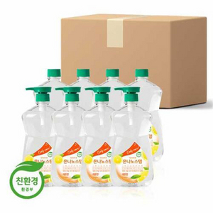 은나노스텝 시즌3 친환경 주방세제 1100mL 레몬8개