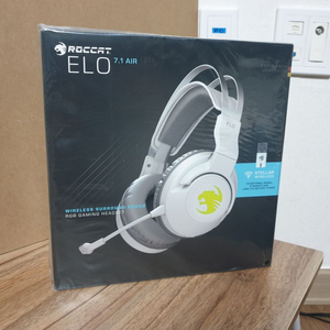 로캣 ELO 7.1 AIR 무선 게이밍 헤드셋 화이트