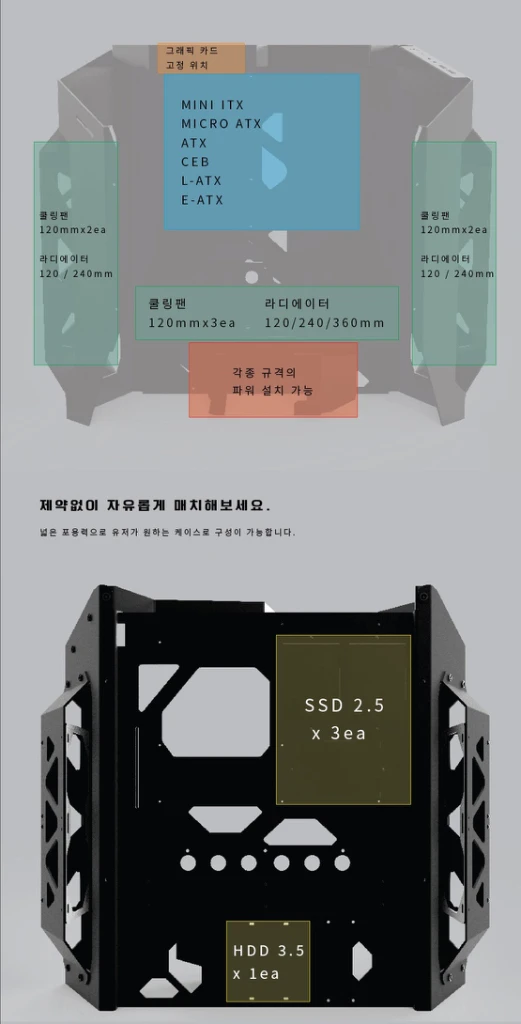 [미개봉] 3RSYS GT700 고급형 튜닝케이스 신품 이미지