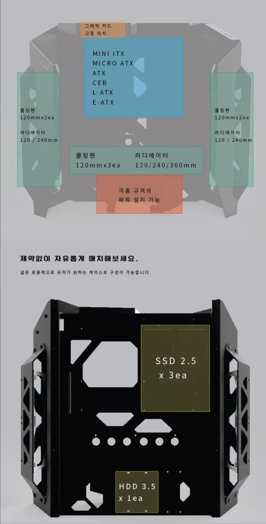 [미개봉] 3RSYS GT700 고급형 튜닝케이스 신품 이미지