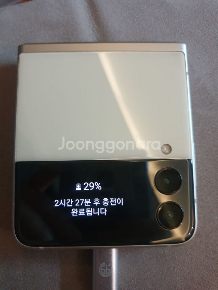 플립3 부품용 액정파손 판매--0