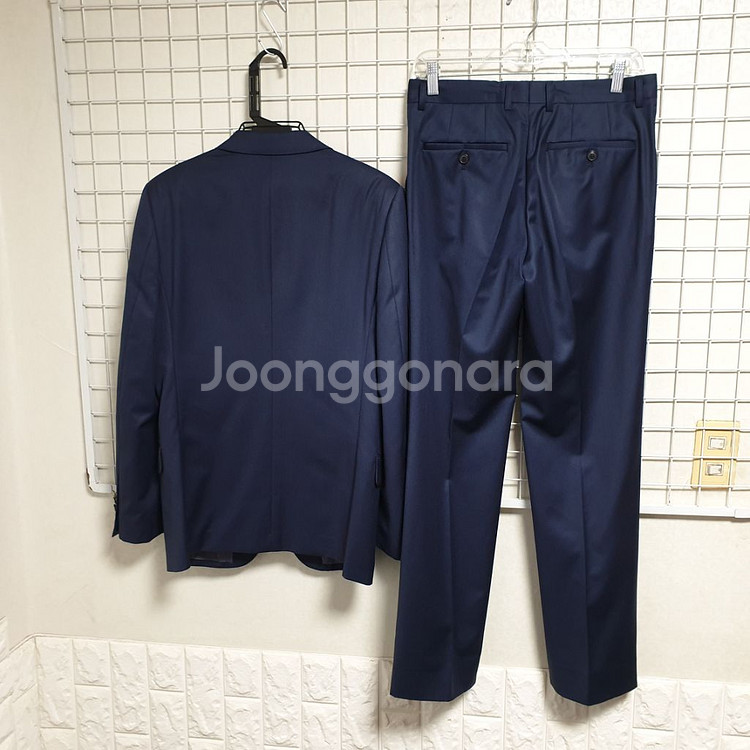(상태굿)워모정장세트(남)슬림95-90/30--3