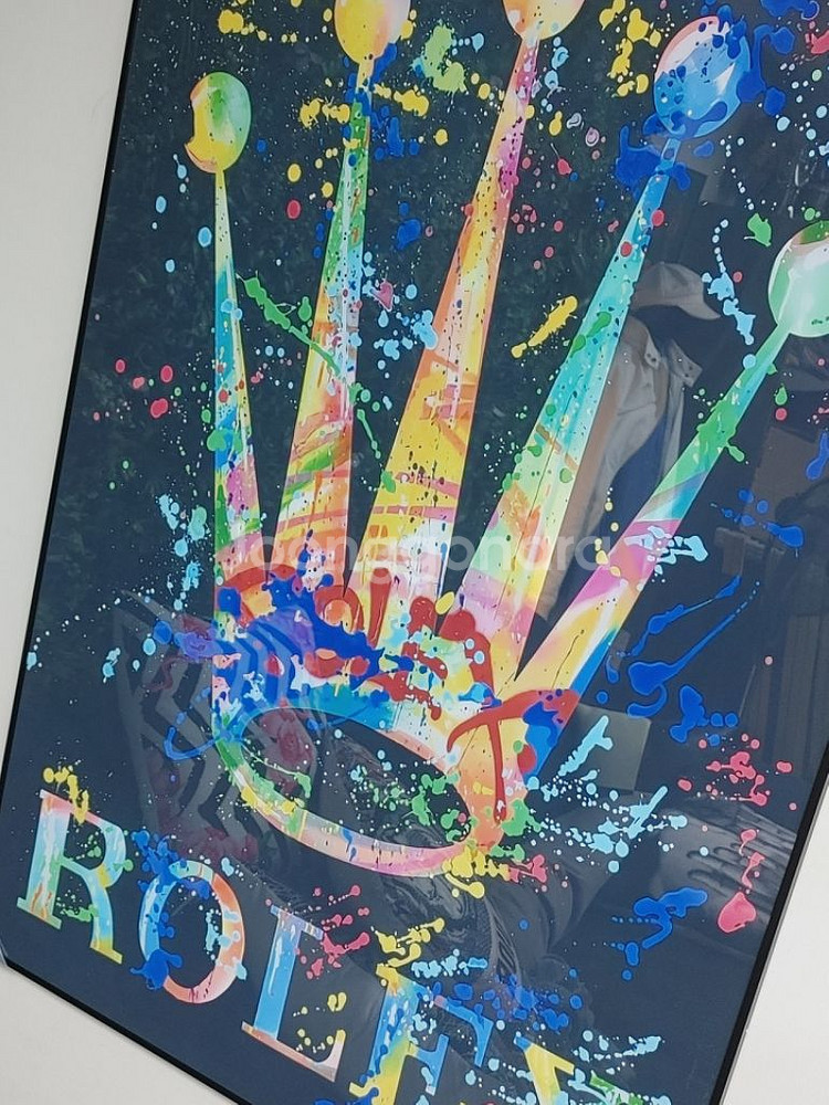 로렉스 시계 로고 대형 팝아트 그림 액자 인테리어 소품--8