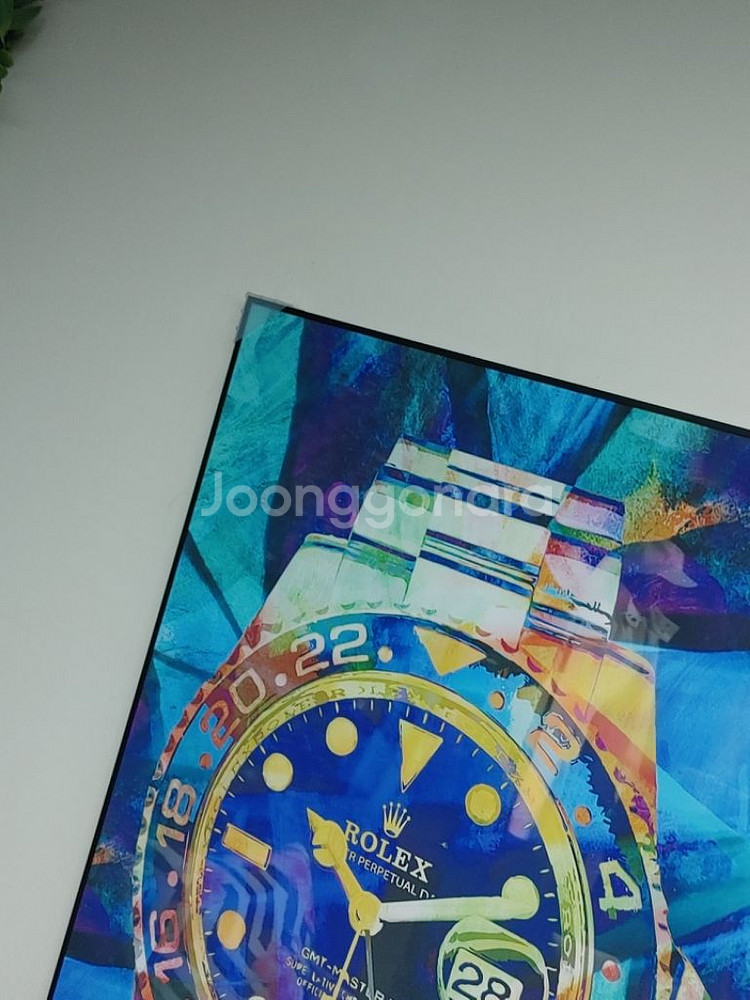 로렉스 시계 대형 팝아트 그림 액자 럭셔리 인테리어소품--5