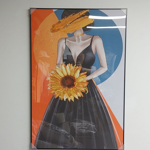 에르메스 풍 럭셔리 여인 대형 팝아트 그림 액자 소품