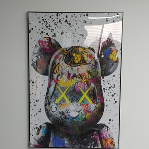 베어브릭 브릭베어 피규어대형 곰 그림 액자 인테리어소품