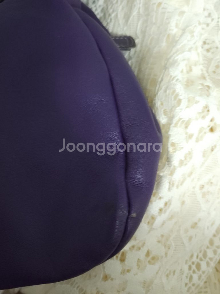 코치빈티지스티치호보백 예쁜퍼플--3