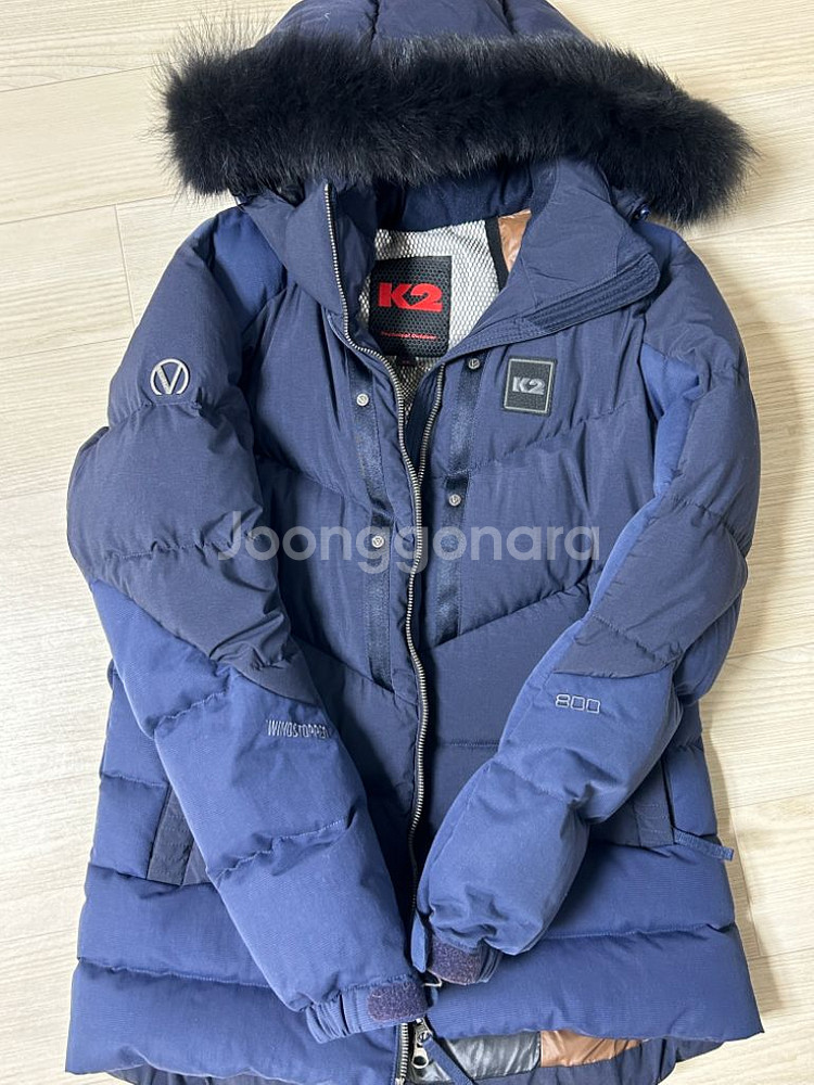 K2 덕다운(800필) 윈드스토퍼 패딩--2