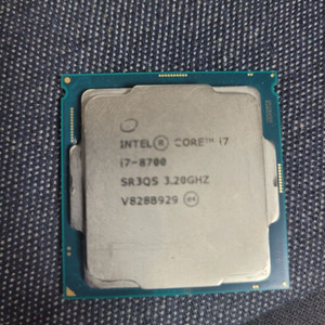 i7 8700 부팅안됨(고장남)