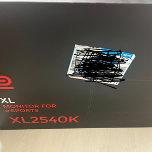 벤큐xl2540k 240hz 모니터