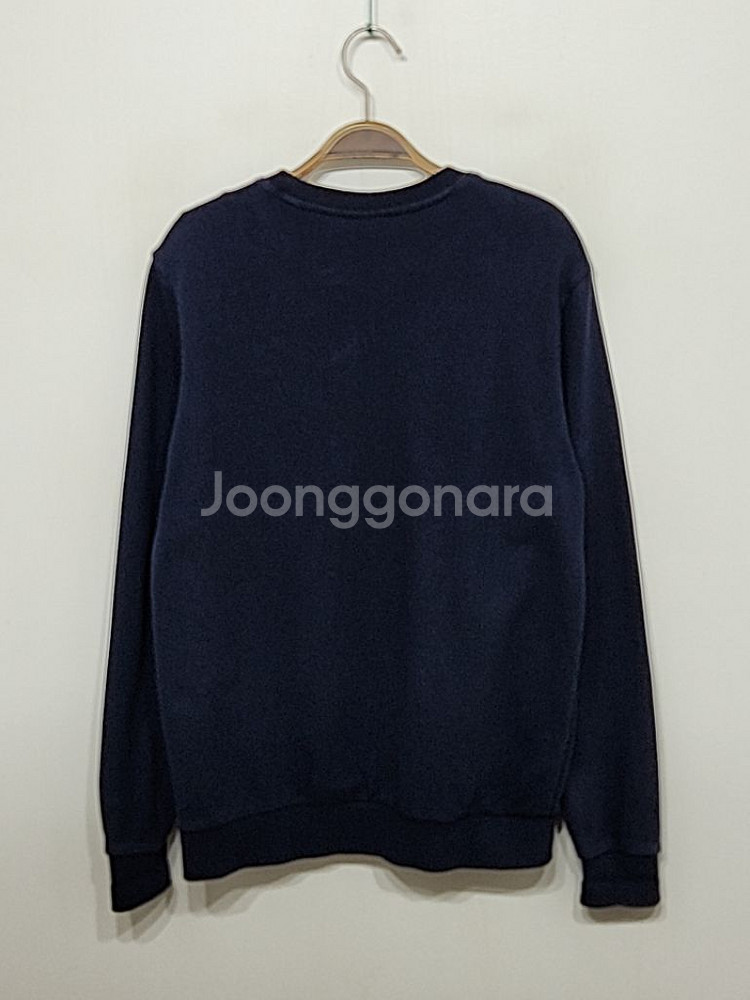 (M) 캉골 맨투맨 네이비 기본로고 티셔츠--6