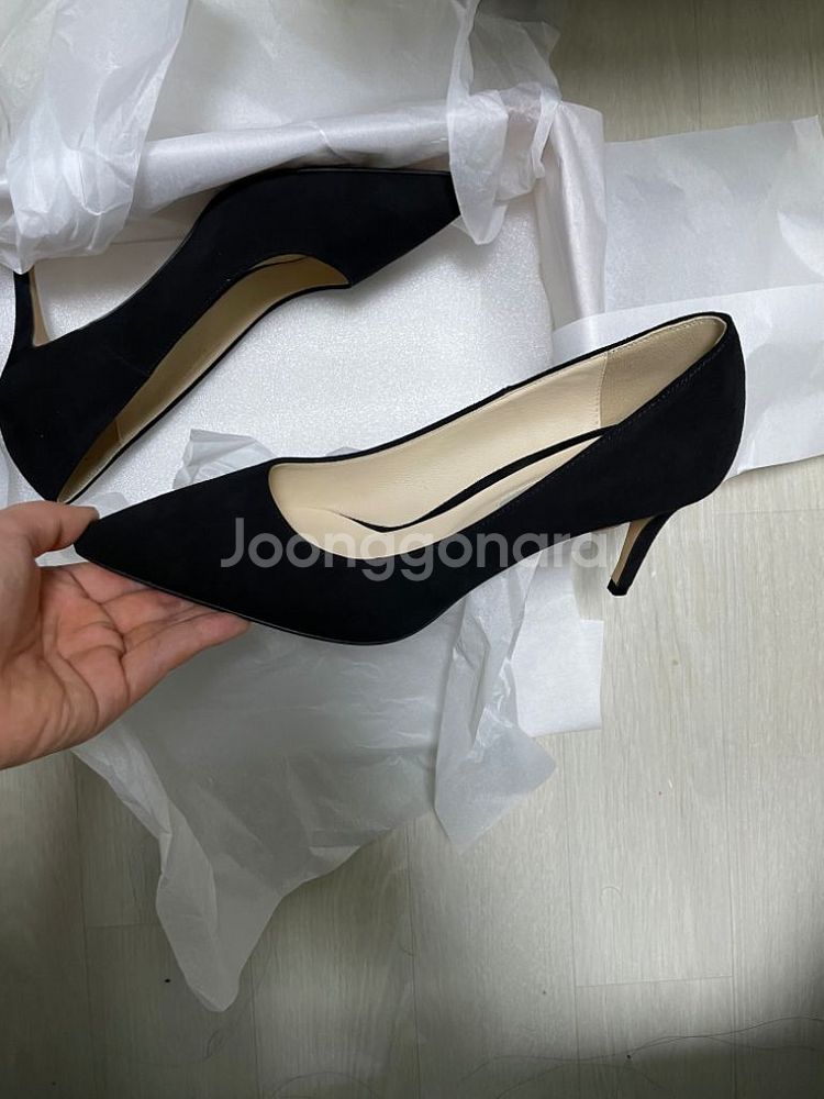 드아떼르 릴리썸 수제화(7cm)240사이즈--1