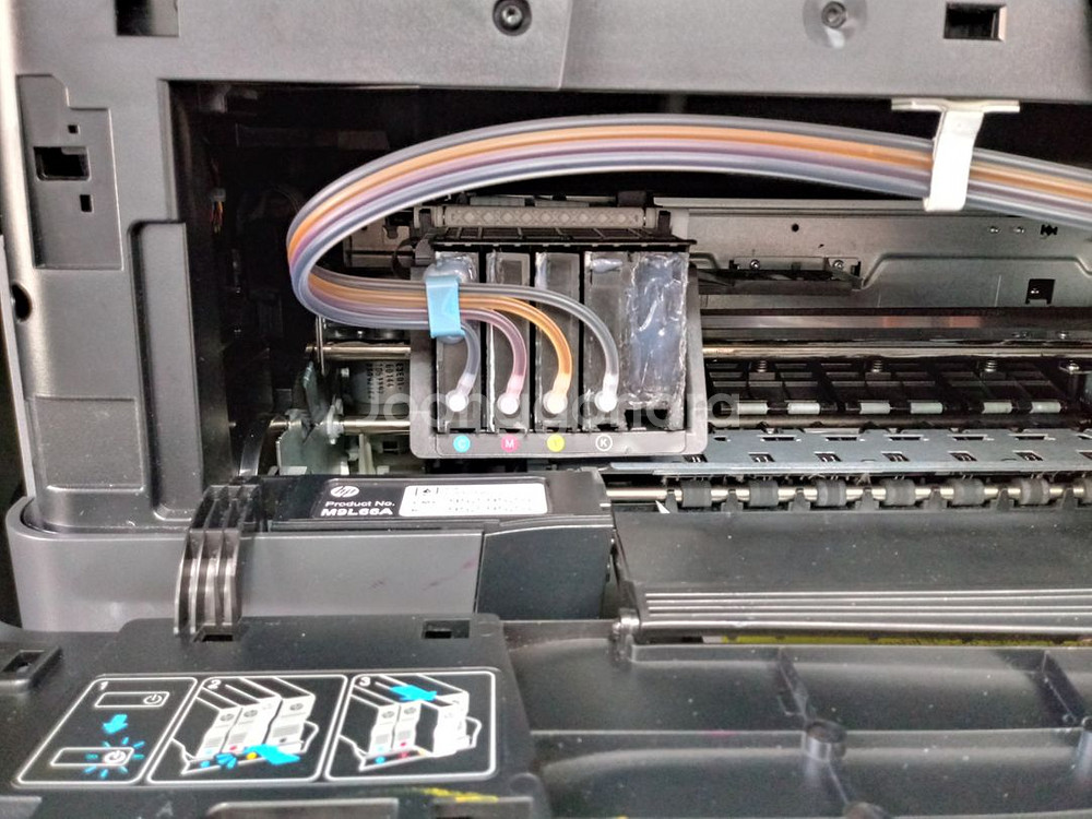 hp 오피스젯 8710 복합기 무칩 판매--2