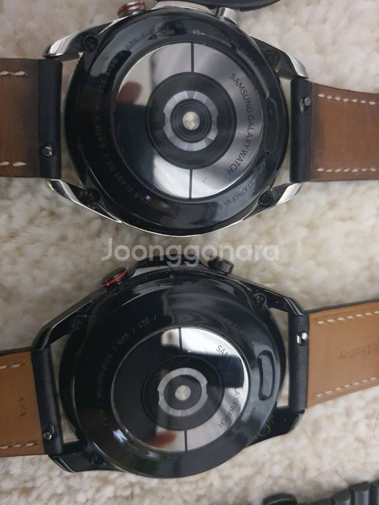 갤럭시워치3 45mm, 41mm LTE 두 개--3