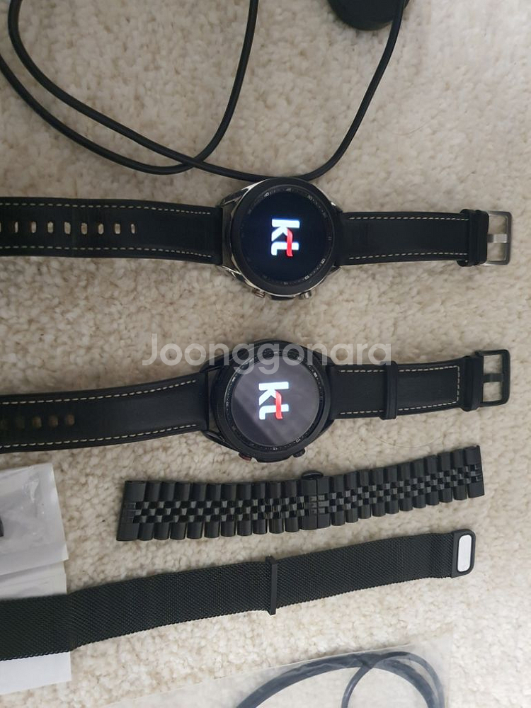 갤럭시워치3 45mm, 41mm LTE 두 개--6