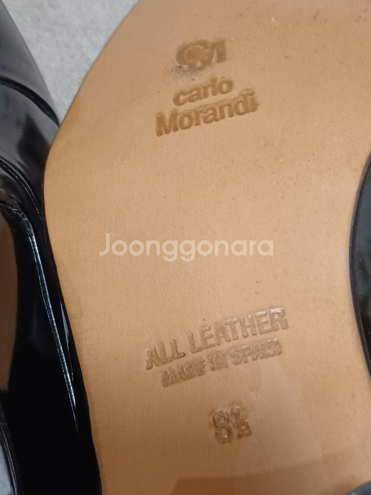 스페인 명품구두 Carlo Morandi남성용.265m--3