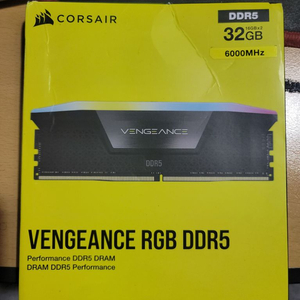 커세어 벤젠스 rgb ddr5 6000mhz 16x2