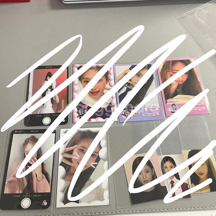 아이브 이서 생일카페 물품들 양도합니다.--8