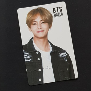 방탄소년단 BTS WORLD 비월 뷔 포카 V BTS