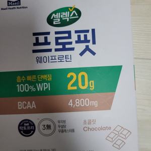 셀렉스 프로핏 웨이프로틴 초콜릿 스틱