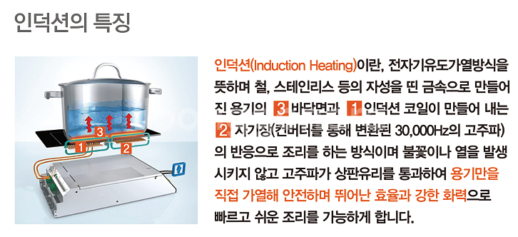 웰치 하이브리드 전기렌지KR-CHB350--3