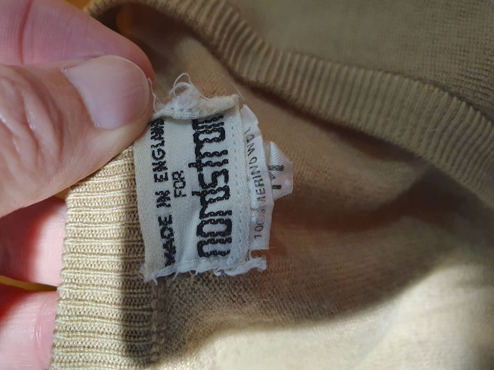 무배) 노드스트롬 영국 빈티지 니트 티셔츠--2