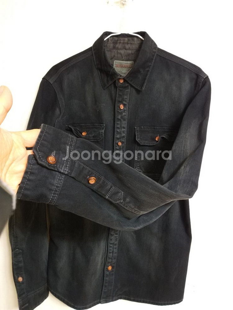 버커루 융기모 데님셔츠 (스판.여100.남95)--2