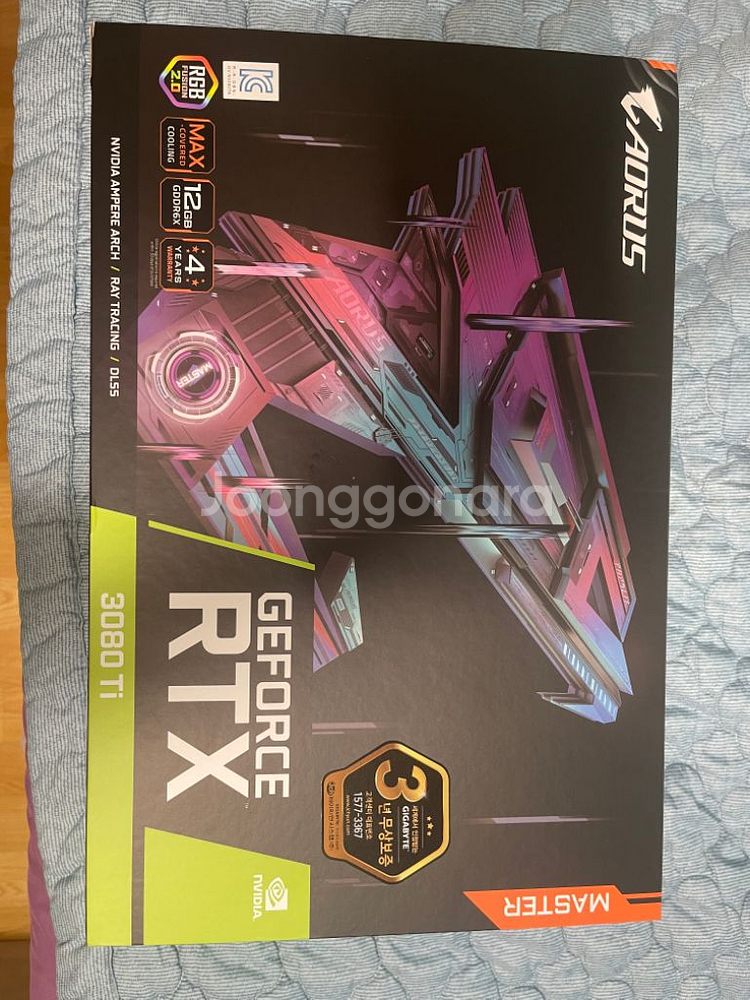 rtx3080ti 기가바이트 어로스 마스터--3