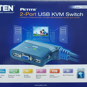 ATEN 에이텐 KVM Switch (PS/2,USB)