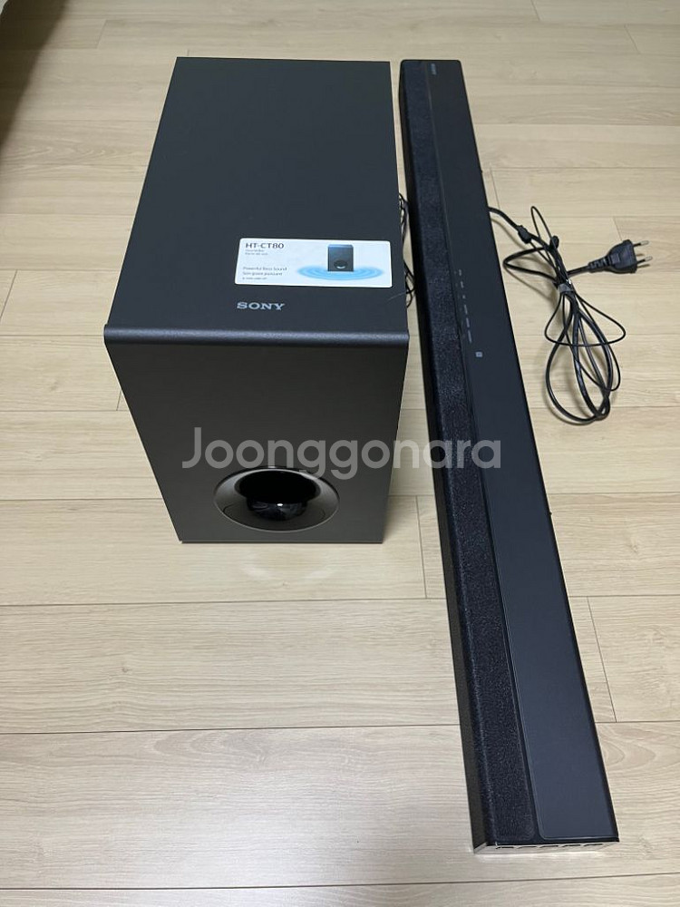 소니 HT-CT80 사운드바--1