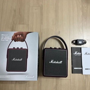 마샬 스톡웰2 블루투스 스피커(버건디)