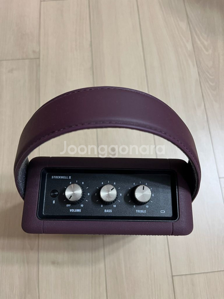 마샬 스톡웰2 블루투스 스피커(버건디)--3