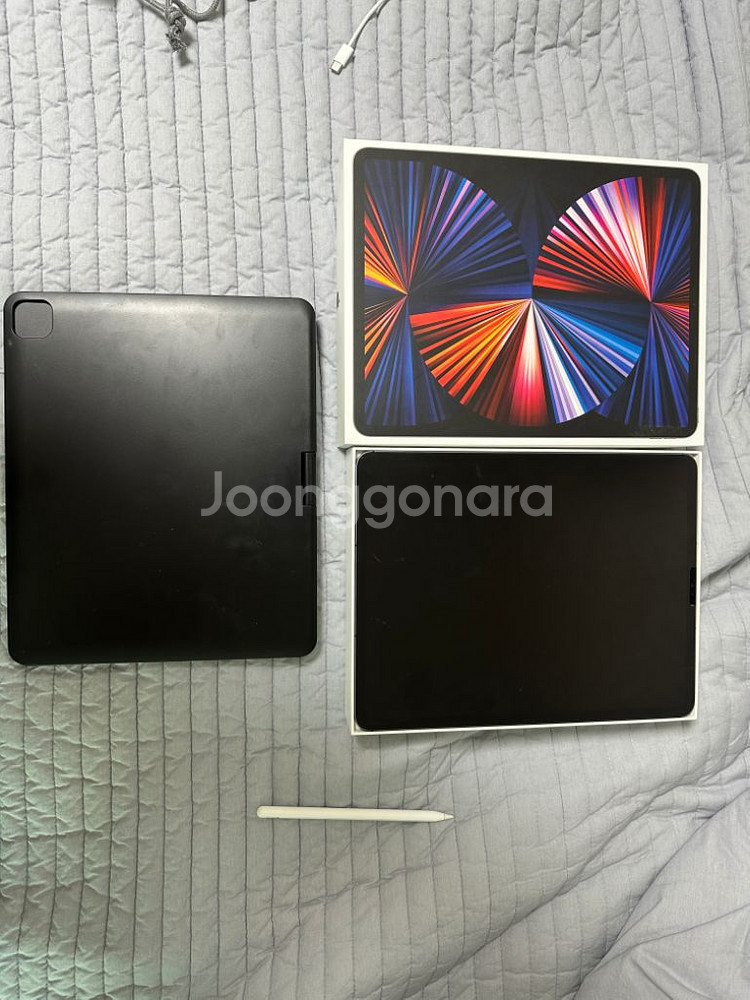 아이패드프로 5세대 12.9 512gb 셀룰러+애케플--0