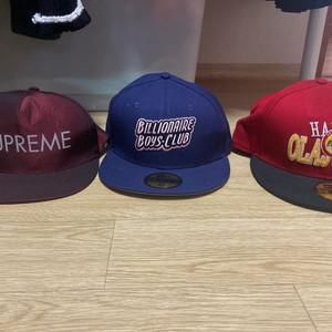 슈프림, 빌리언네어보이즈, nba 스냅백 미시착 팝니다