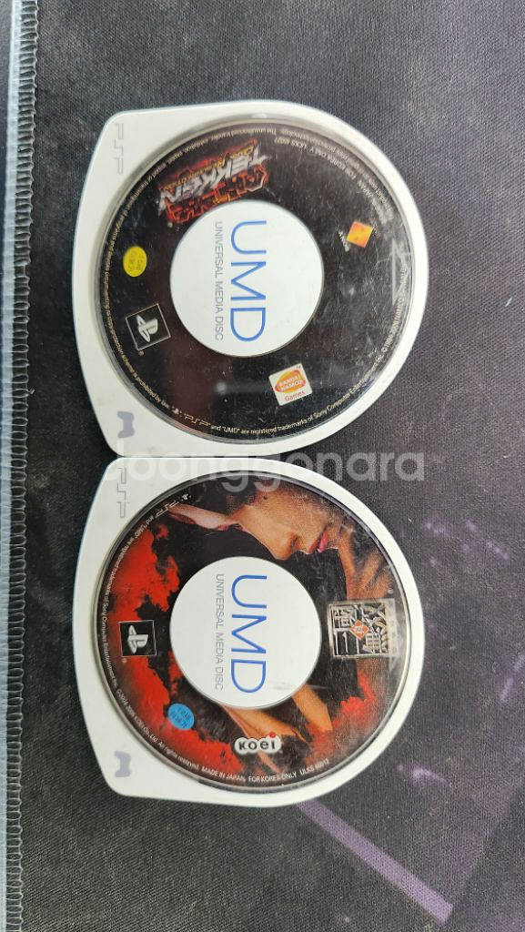 PSP 알UMD 판매합니다. 다크리져렉션, 진삼국무쌍 PSP 중고나라
