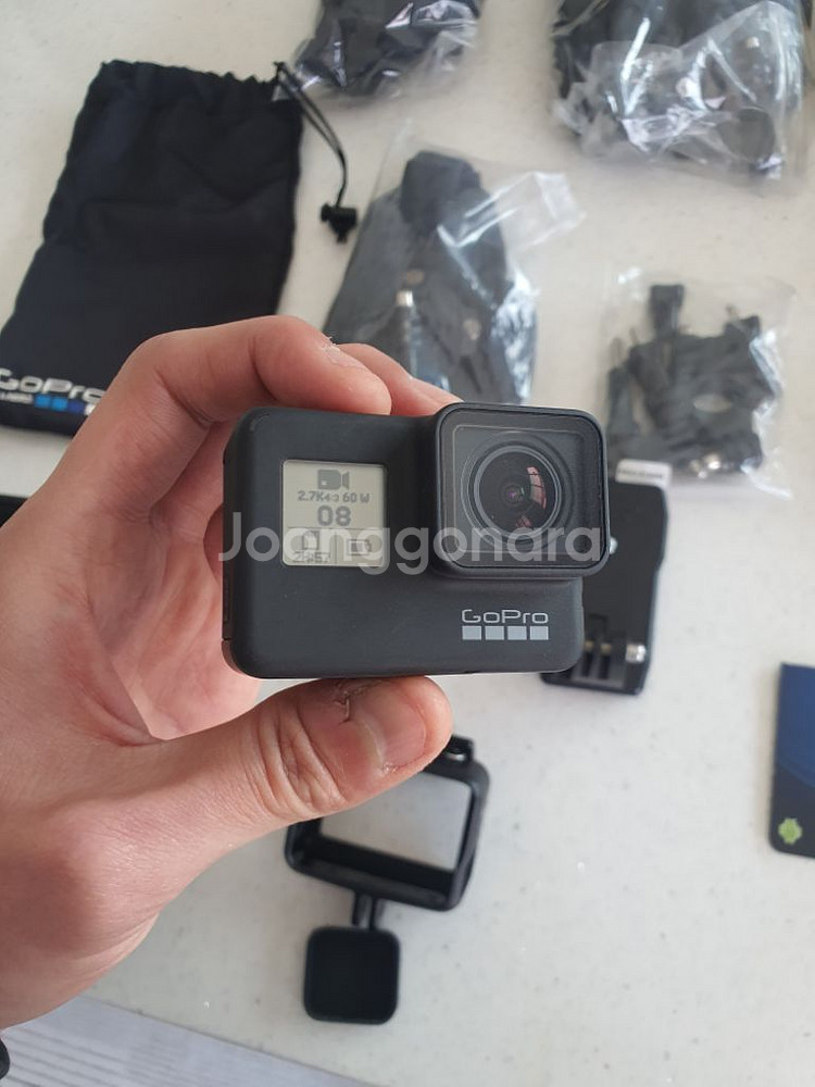 고프로7 128gb 세트 팝니다--1