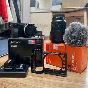 소니 sony a6500 18-105렌즈