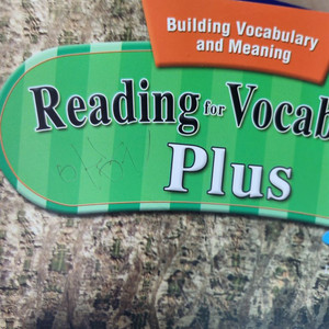Reading for vocabulary