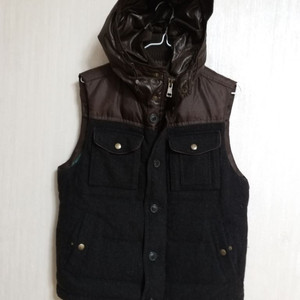 여성 타임 거위털 패딩조끼 (95)